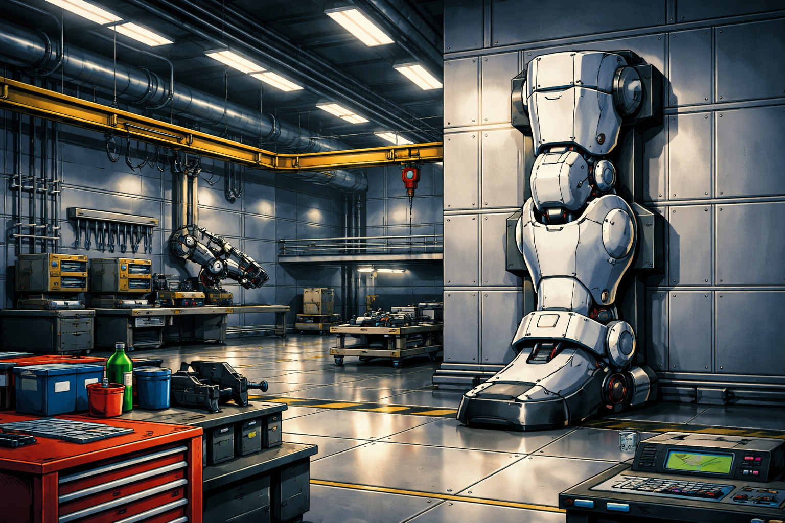 Integrated Machinery Factory district art